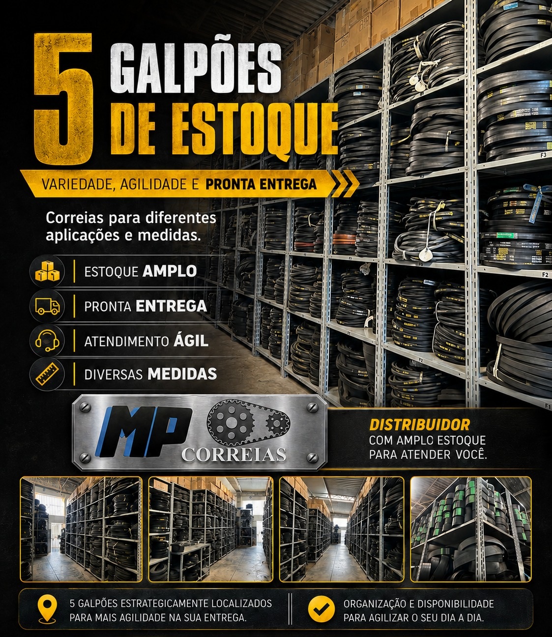 Estrutura MP Correias